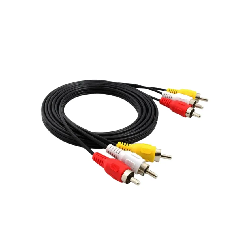 Cable Armado audio 3 x rca 1.50 mts.