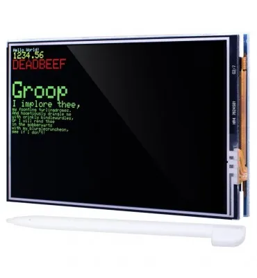 Pantalla LCD 3.5" TFT Tactil compatible con Arduino UNO y Mega2560 - ILI9488