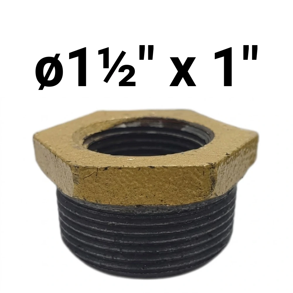 [32~AEX0308] Buje ø1½" x 1" -Epoxi Amarillo