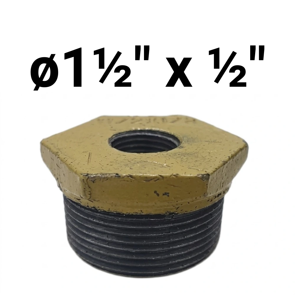 Buje ø1½" x  ½" -Epoxi Amarillo