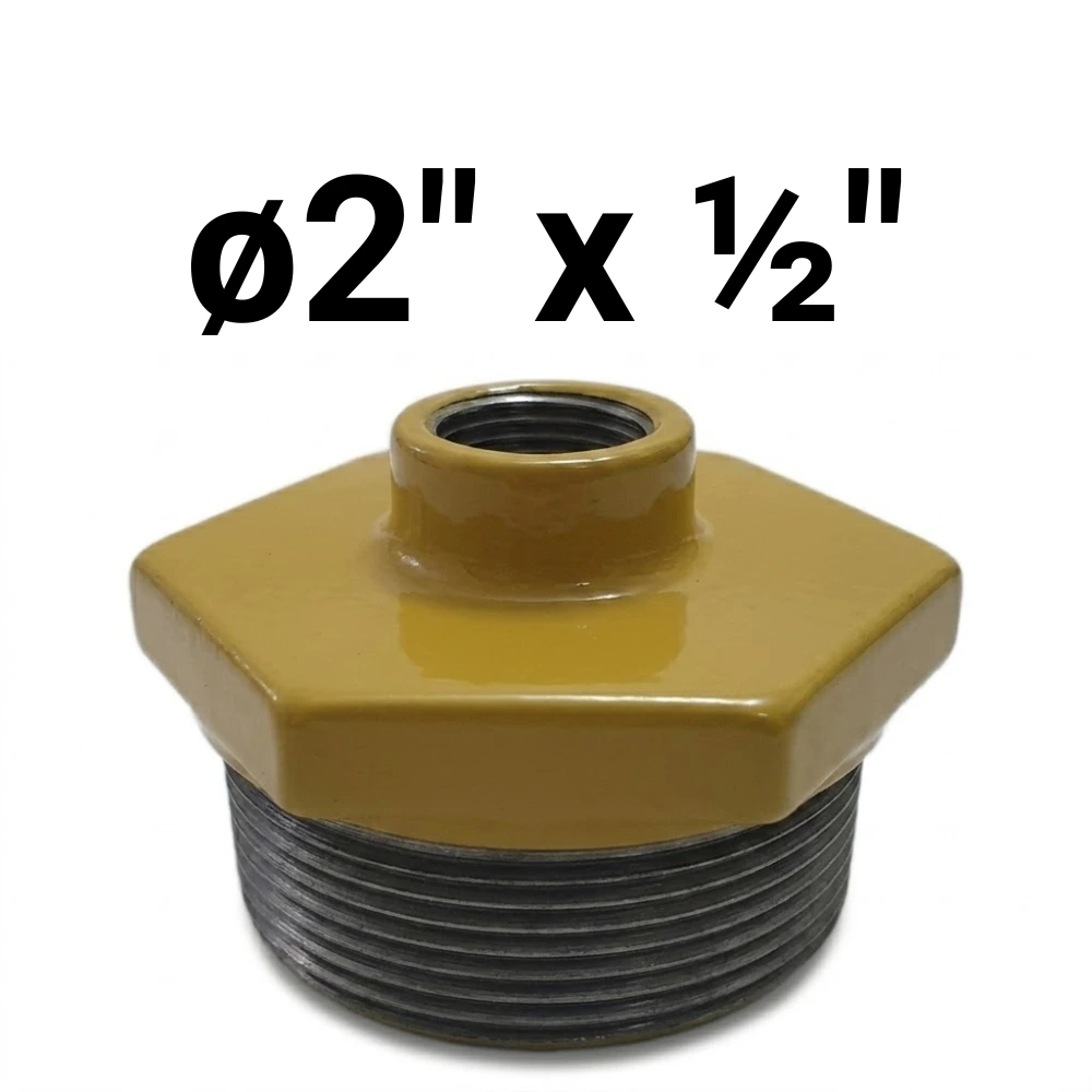 Buje ø2" x  ½" -Epoxi Amarillo