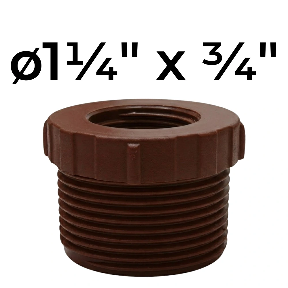 [32~IPS0125] Buje ø1¼" x  ¾" -Polipropileno Roscado