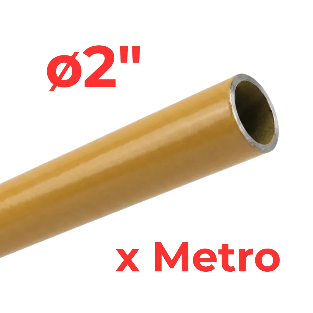 Caño ø2" x Metro -Epoxi Amarillo