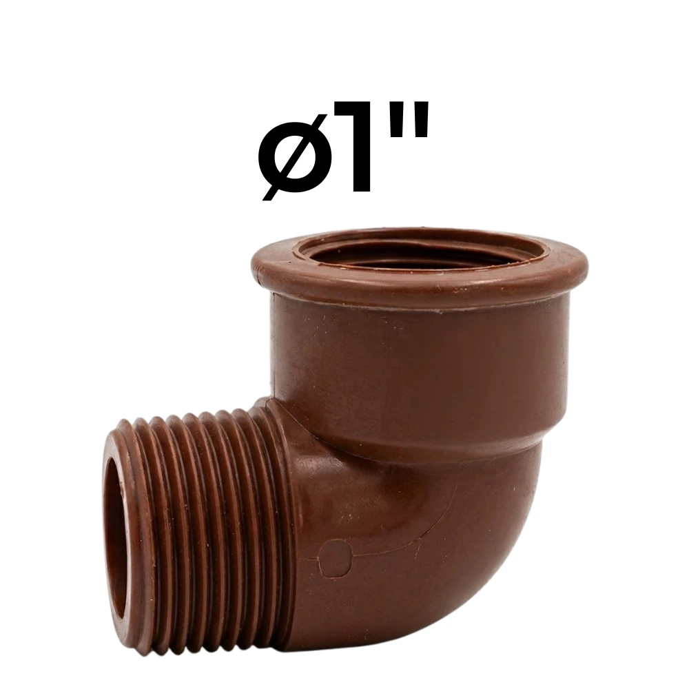 [32~IPS0022] Codo 90° MH ø1" -Polipropileno Roscado