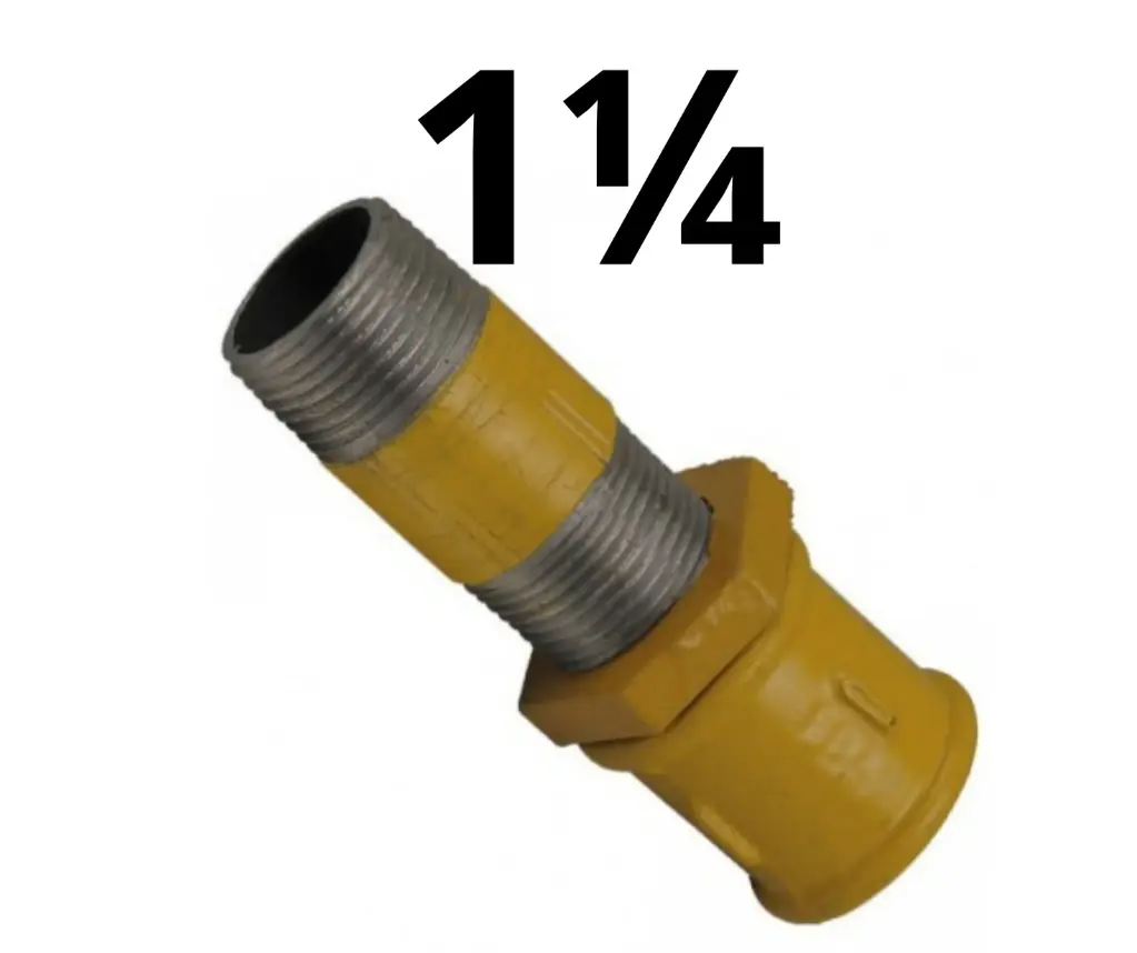 Conexión Completa ø1¼" -Epoxi Amarillo