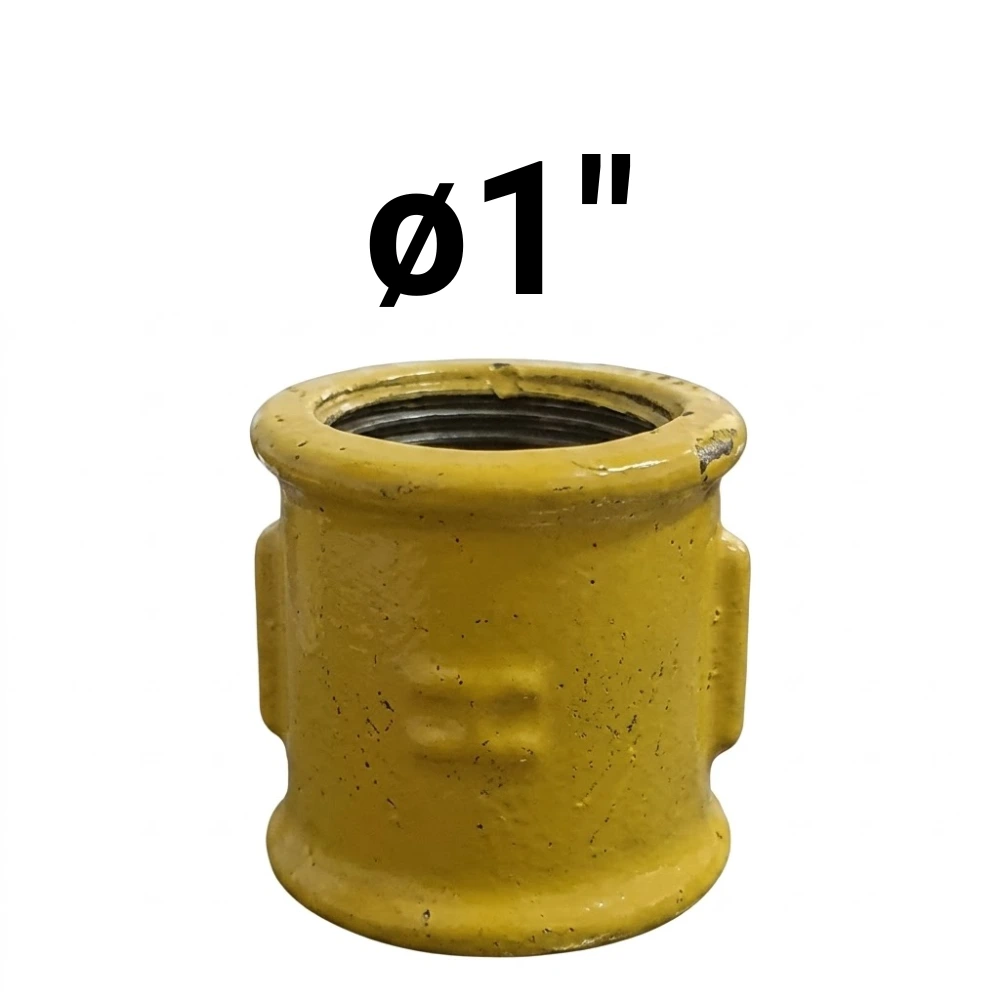 Cupla ø1" -Epoxi Amarillo