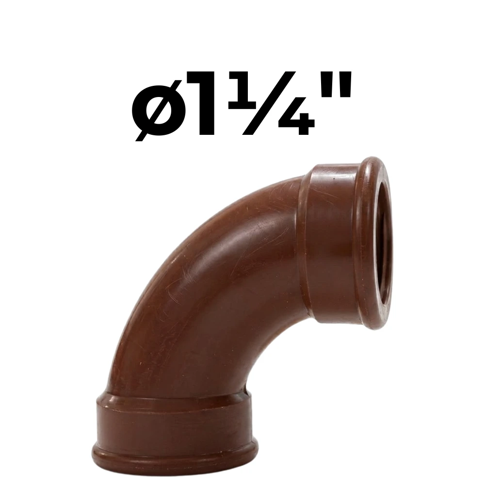 Curva 90° HH ø1¼" -Polipropileno Roscado