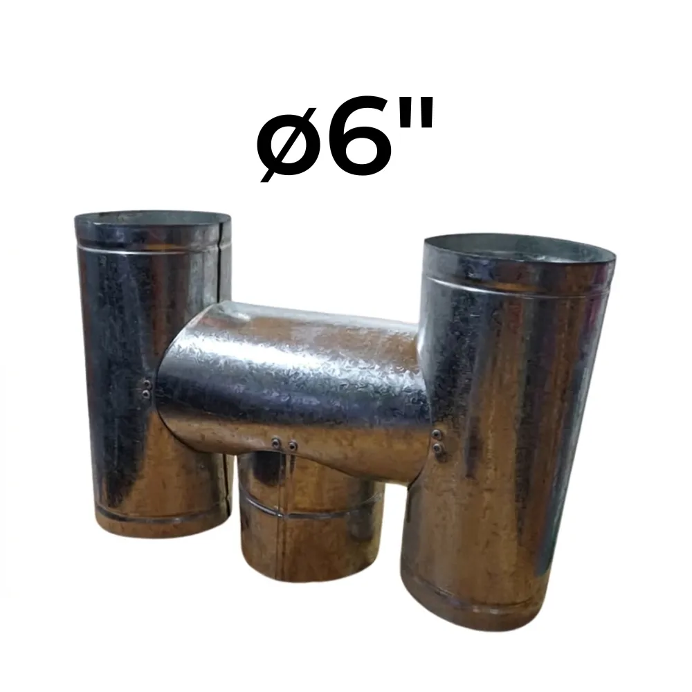Sombrero H ø6" - Chapa Galvanizada