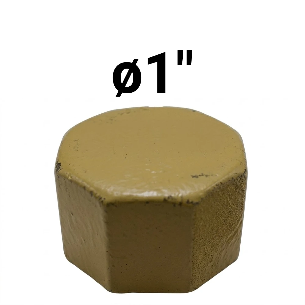 Tapa ø1" -Epoxi Amarillo