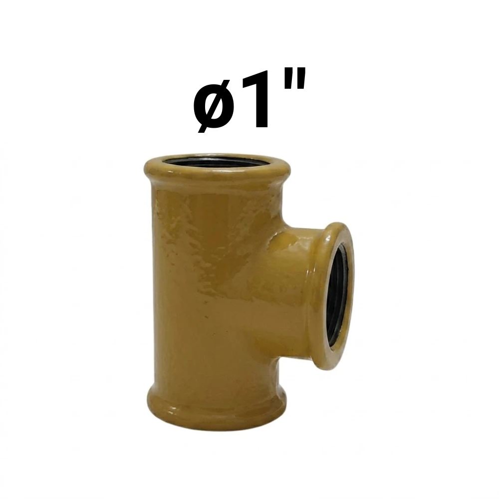 "T" HHH ø1" -Epoxi Amarillo