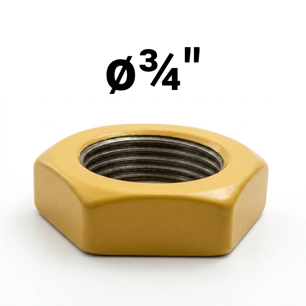 Tuerca  ø¾" -Epoxi Amarillo