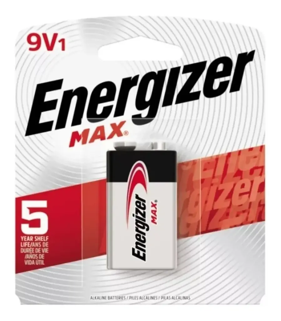 [6~12851] Batería Energizer (por unidad) - Energía 9v 522