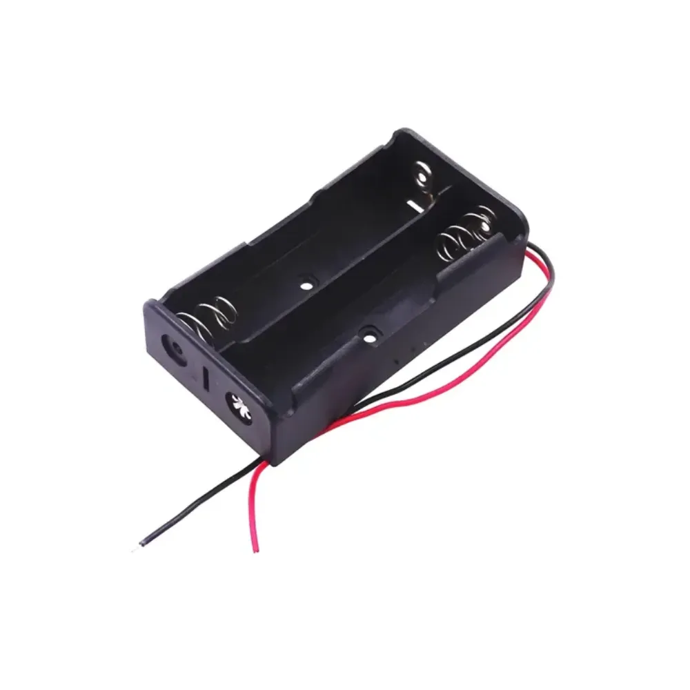 Portapila para 2 pilas AA (salida 3v) con cable con conector para Batería