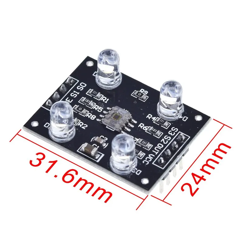 [75~U0077] Módulo sensor de color TCS3200 de 2,7 a 5,5V