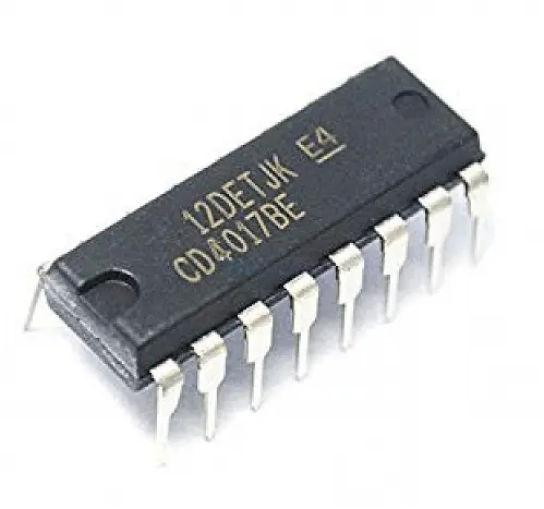 Circuito Integrado CD4017B - 16 terminales