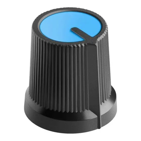 Perilla para potenciómetro 15mm