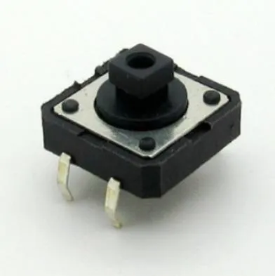 Pulsador de 12x12x7mm B3F40 con 4 terminales