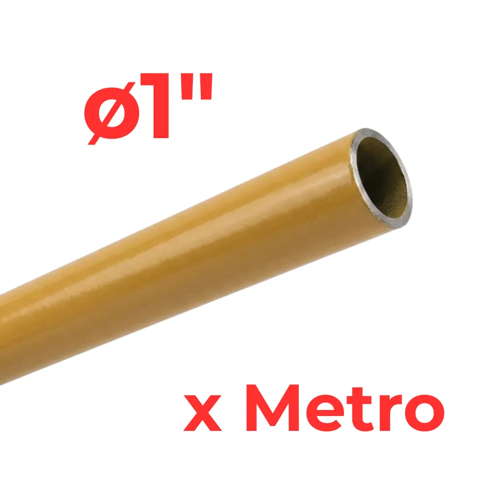 Caño ø1" x Metro -Epoxi Amarillo