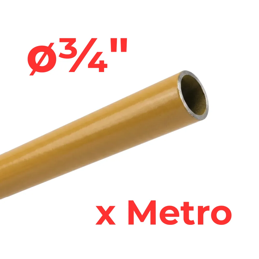 Caño  ø¾" x Metro -Epoxi Amarillo