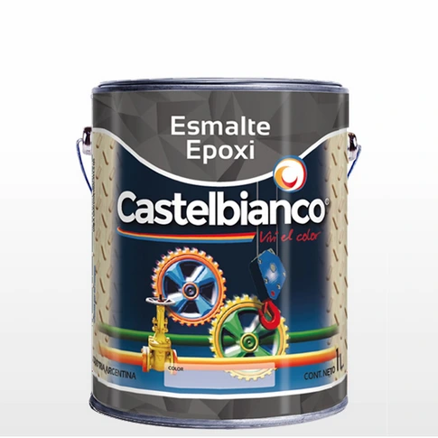 Esmalte Epoxi Amarillo 1 Litro Castelbianco
