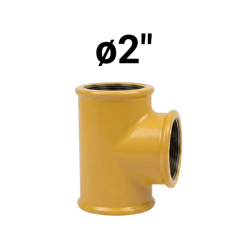 "T" HHH ø2" -Epoxi Amarillo