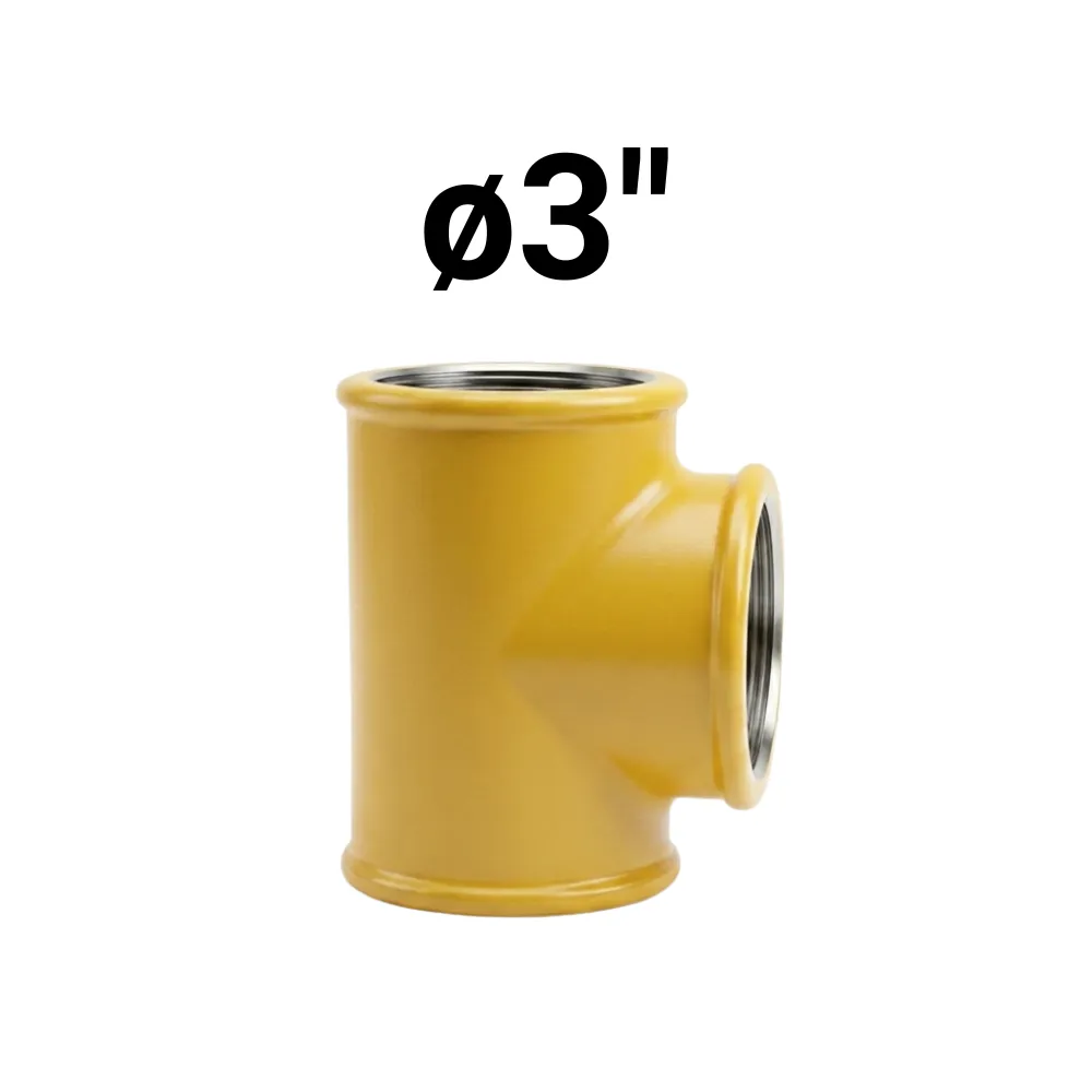 "T" HHH ø3" -Epoxi Amarillo