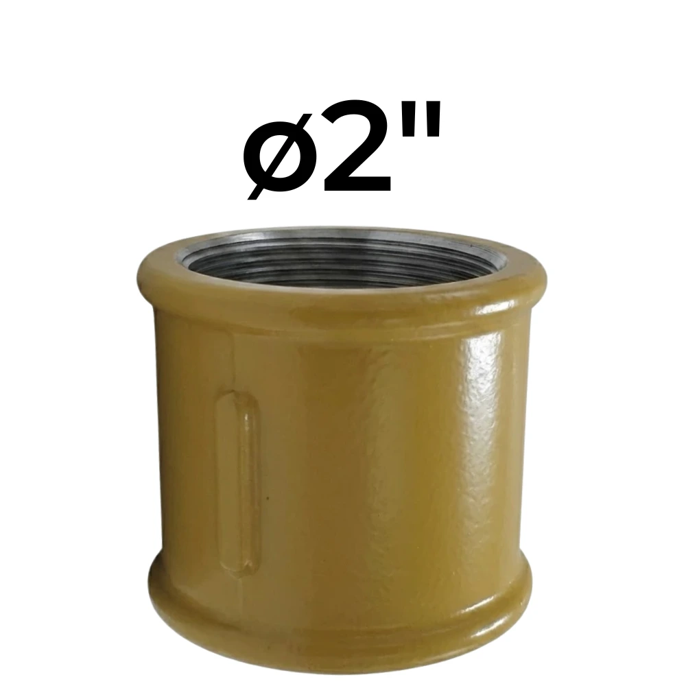 Cupla ø2" -Epoxi Amarillo