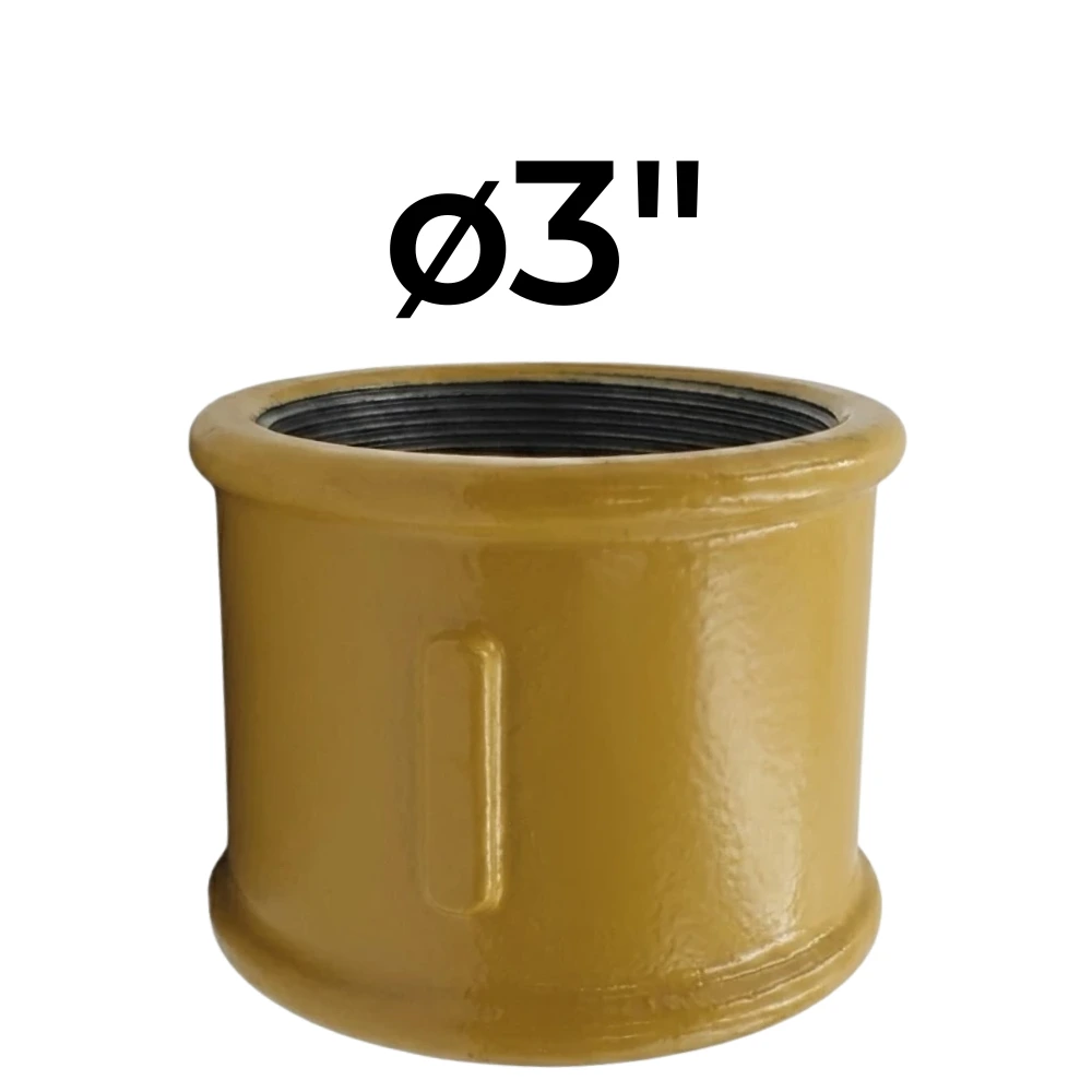 Cupla ø3" -Epoxi Amarillo