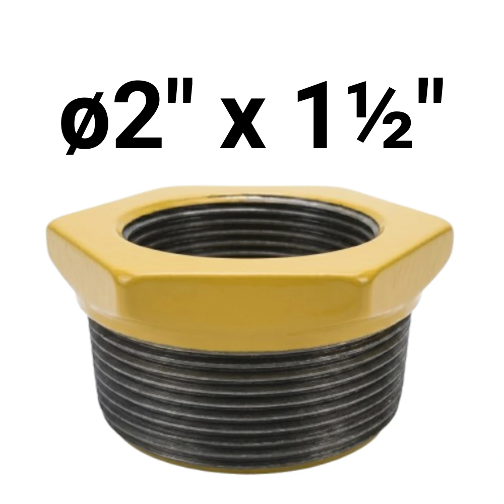 [32~AEX0314] Buje ø2" x 1½" -Epoxi Amarillo