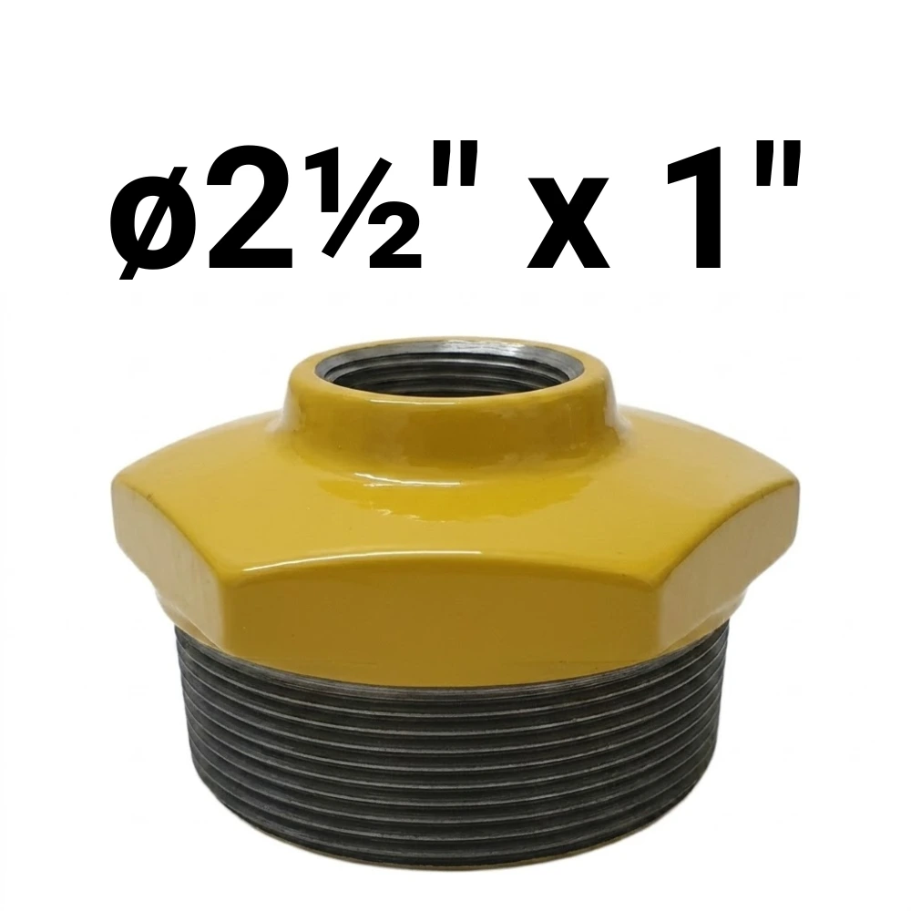 Buje ø2½" x 1" -Epoxi Amarillo