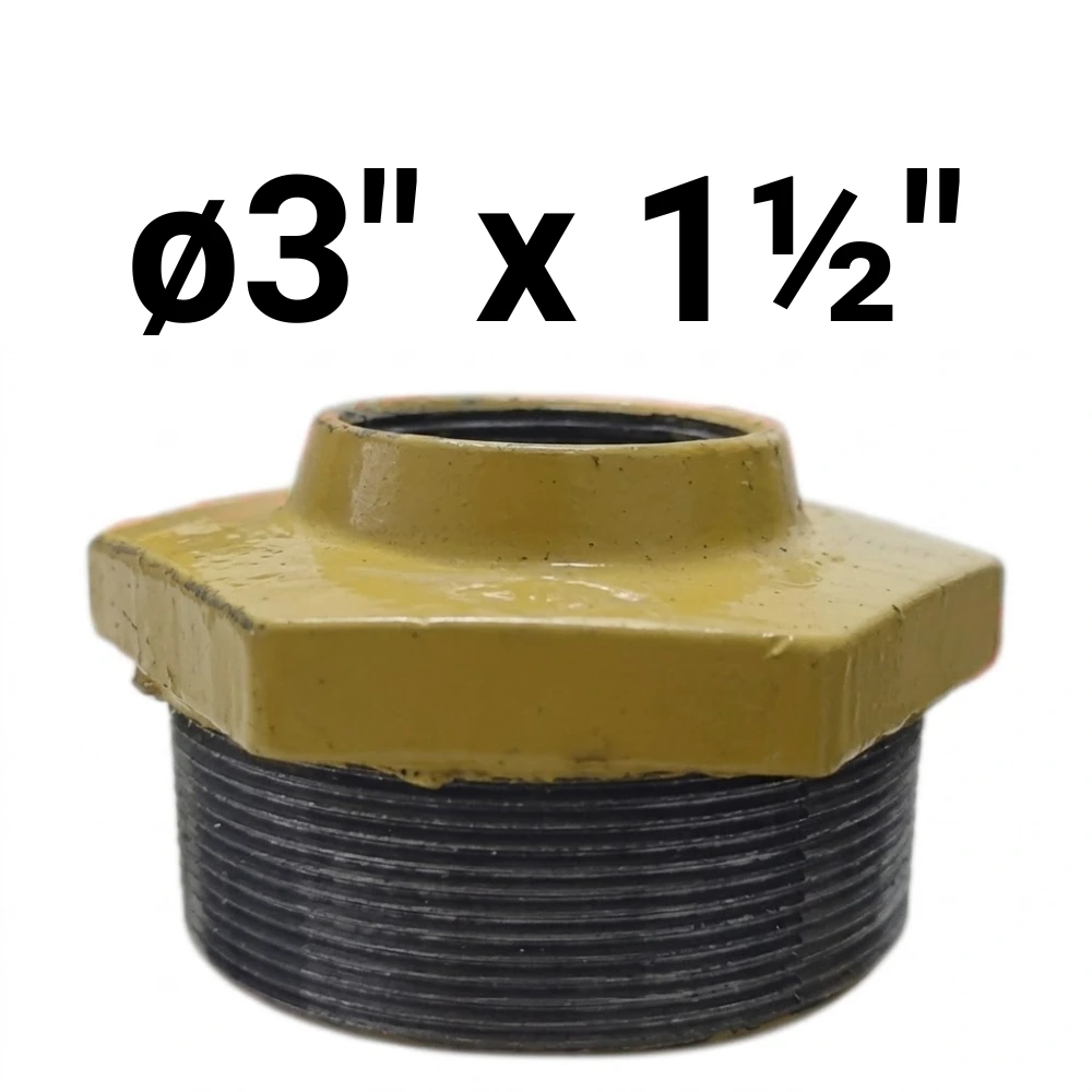 Buje ø3" x 1½" -Epoxi Amarillo