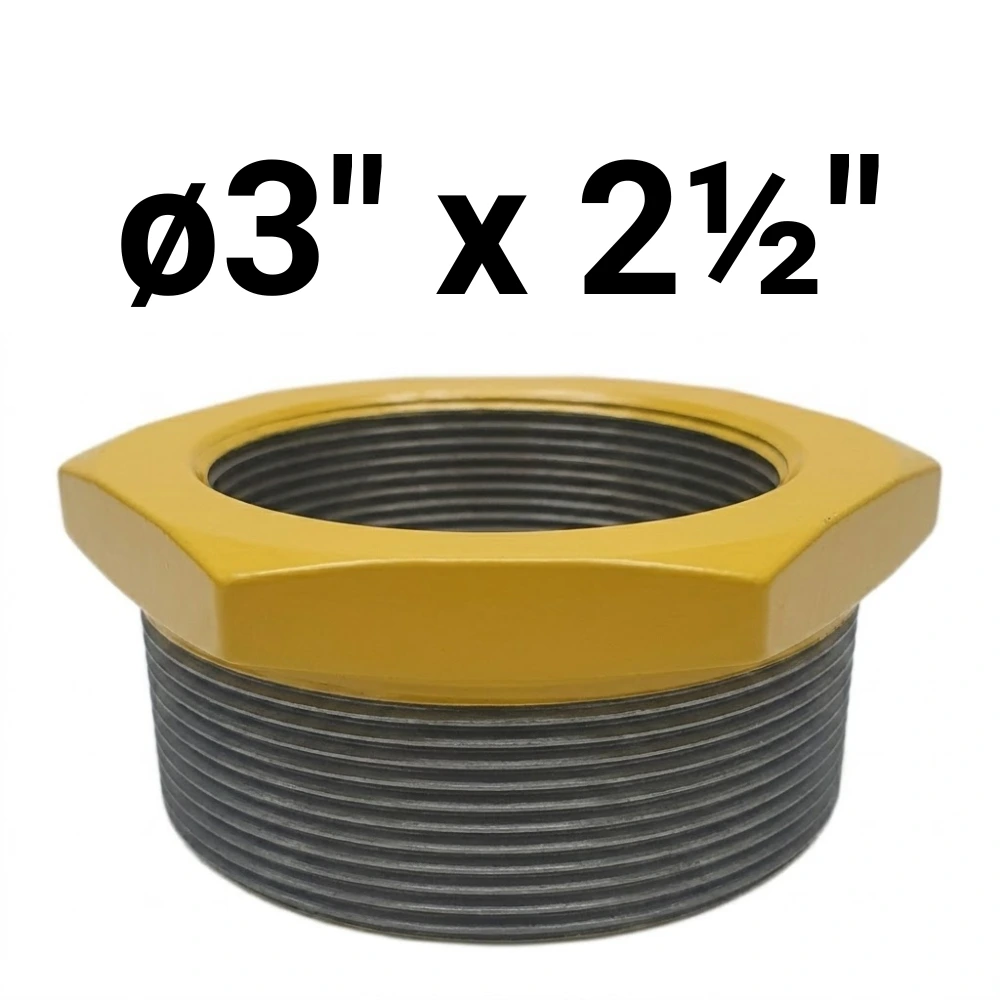 Buje ø3" x 2½" -Epoxi Amarillo