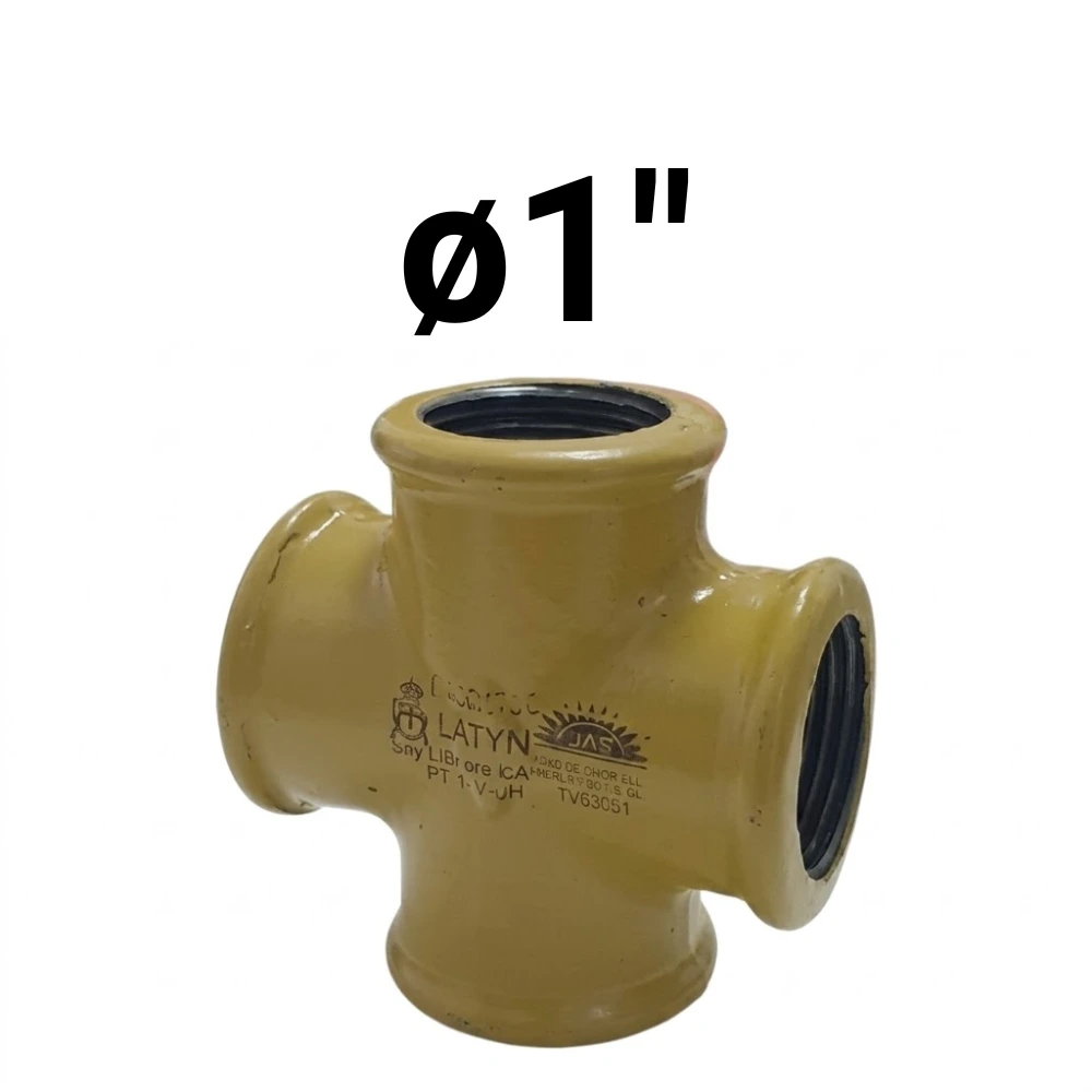Cruz ø1" -Epoxi Amarillo