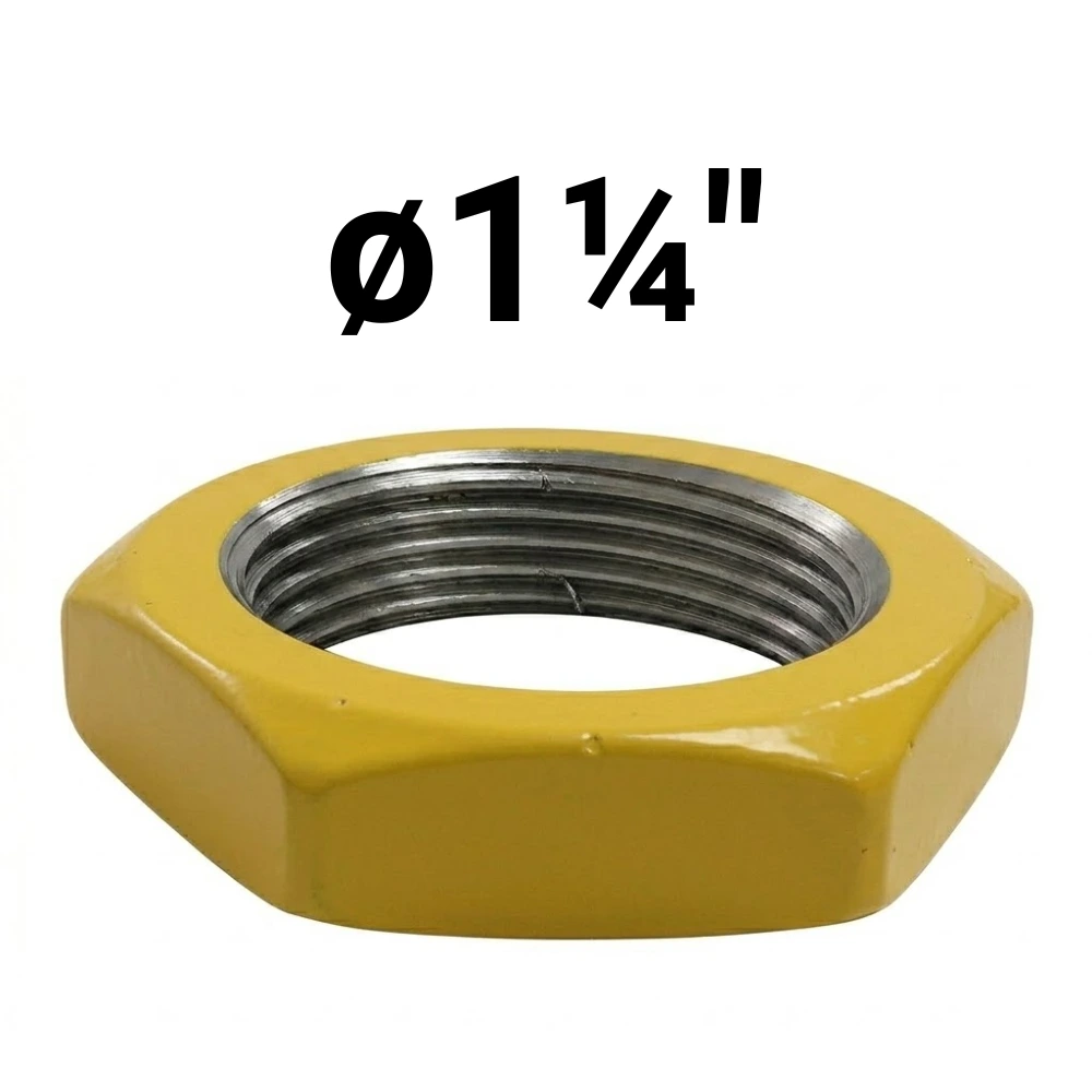 Tuerca ø1¼" -Epoxi Amarillo