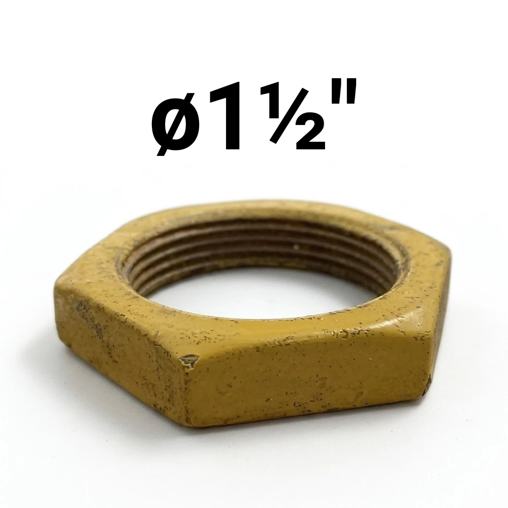 Tuerca ø1½" -Epoxi Amarillo