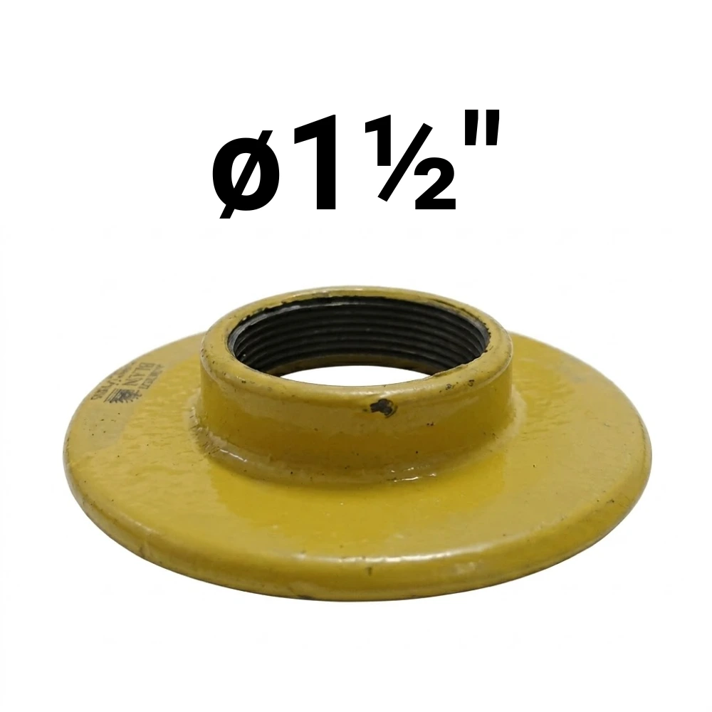 Brida ø1½" -Epoxi Amarillo