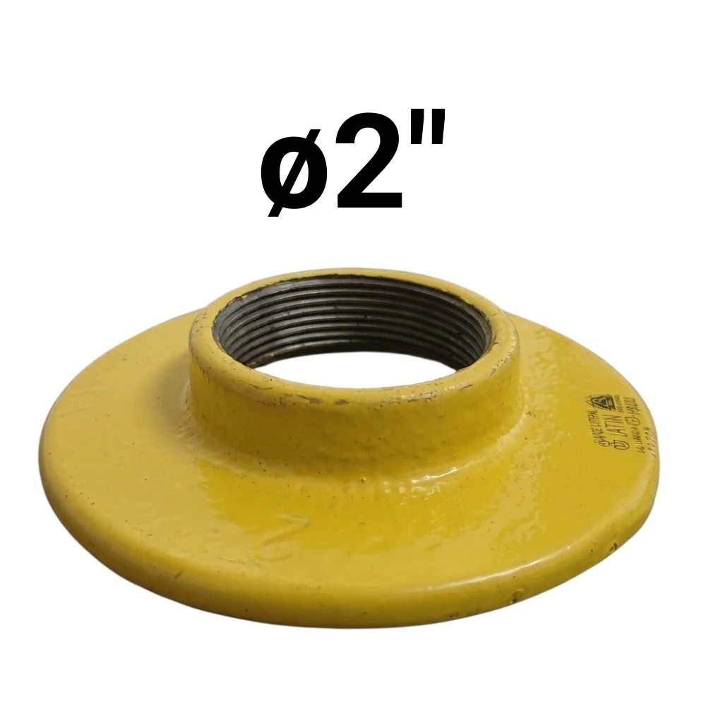 Brida ø2" -Epoxi Amarillo