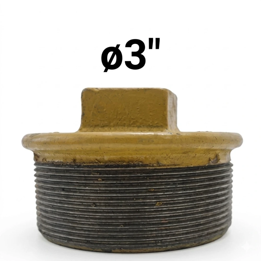 Tapón ø3" -Epoxi Amarillo
