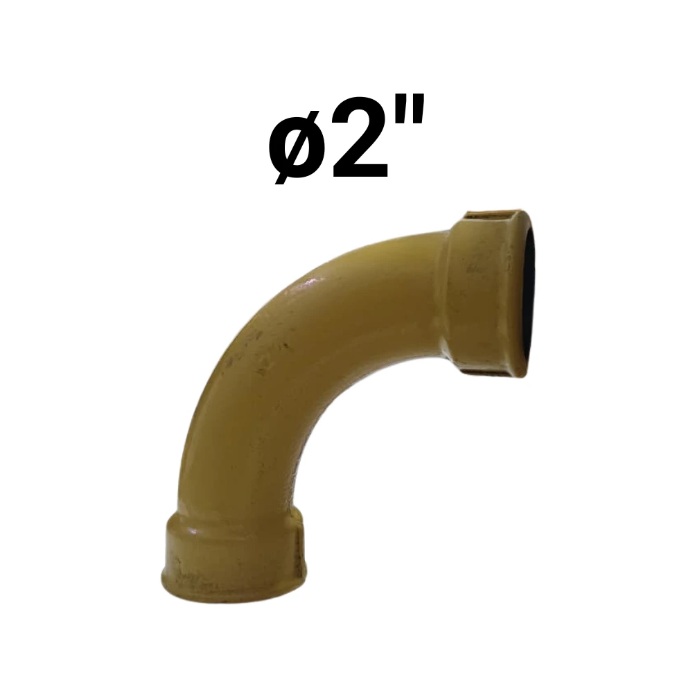 Curva HH 90° ø2" -Epoxi Amarillo