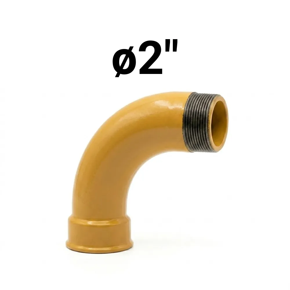 Curva MH 90° ø2" -Epoxi Amarillo