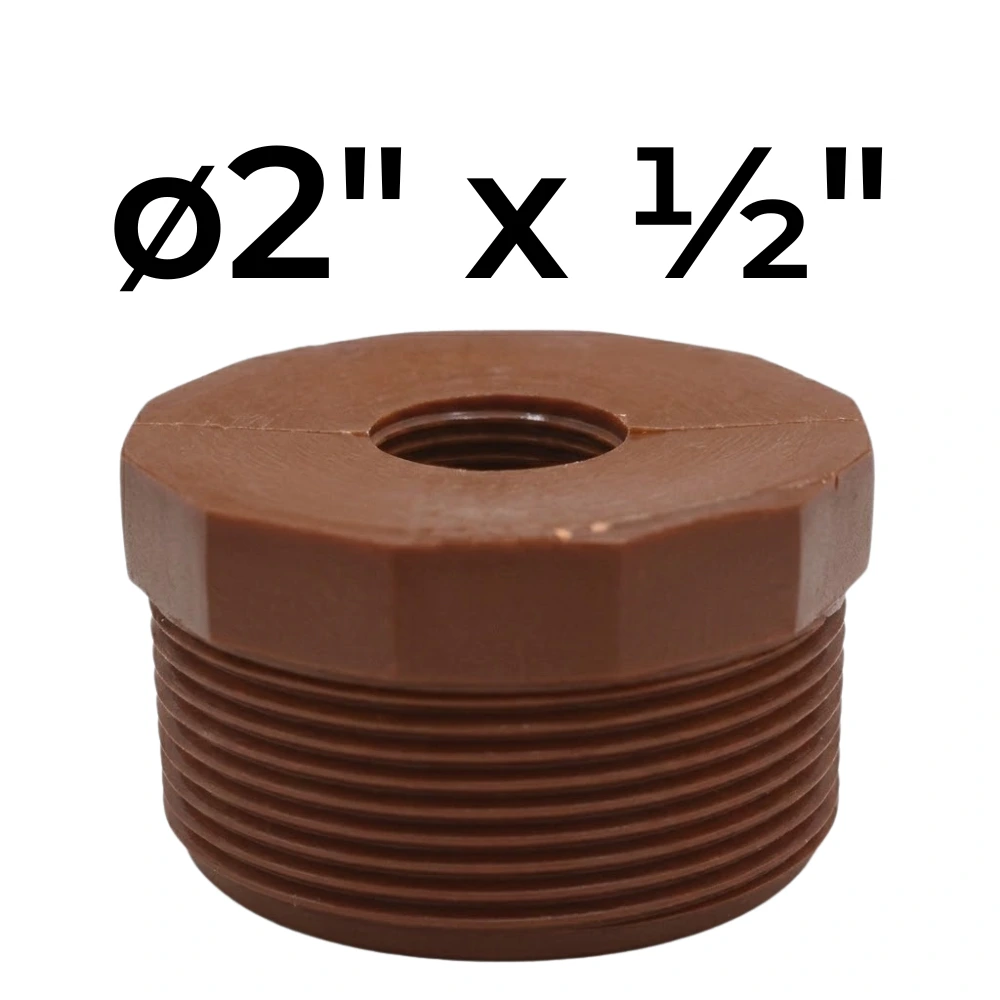 [32~IPS0131] Buje ø2" x  ½" -Polipropileno Roscado