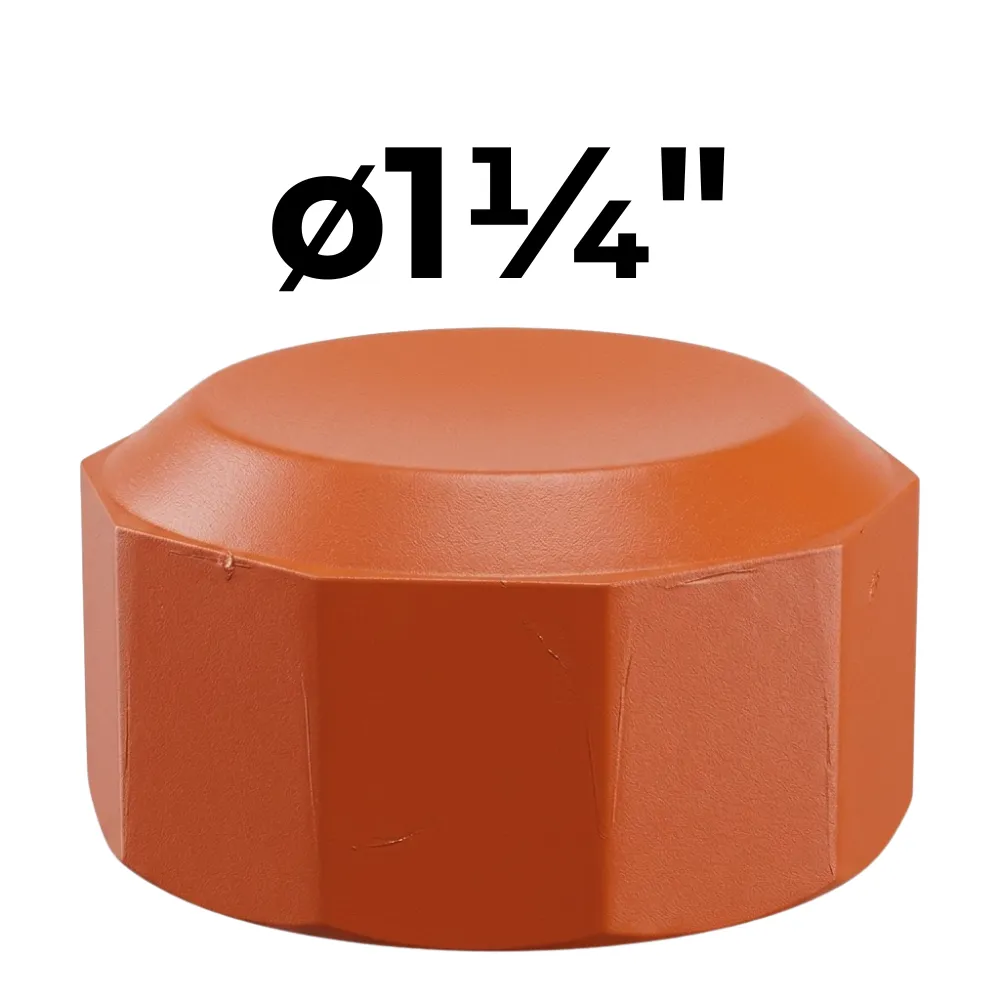 Tapa ø1¼" -Polipropileno Roscado