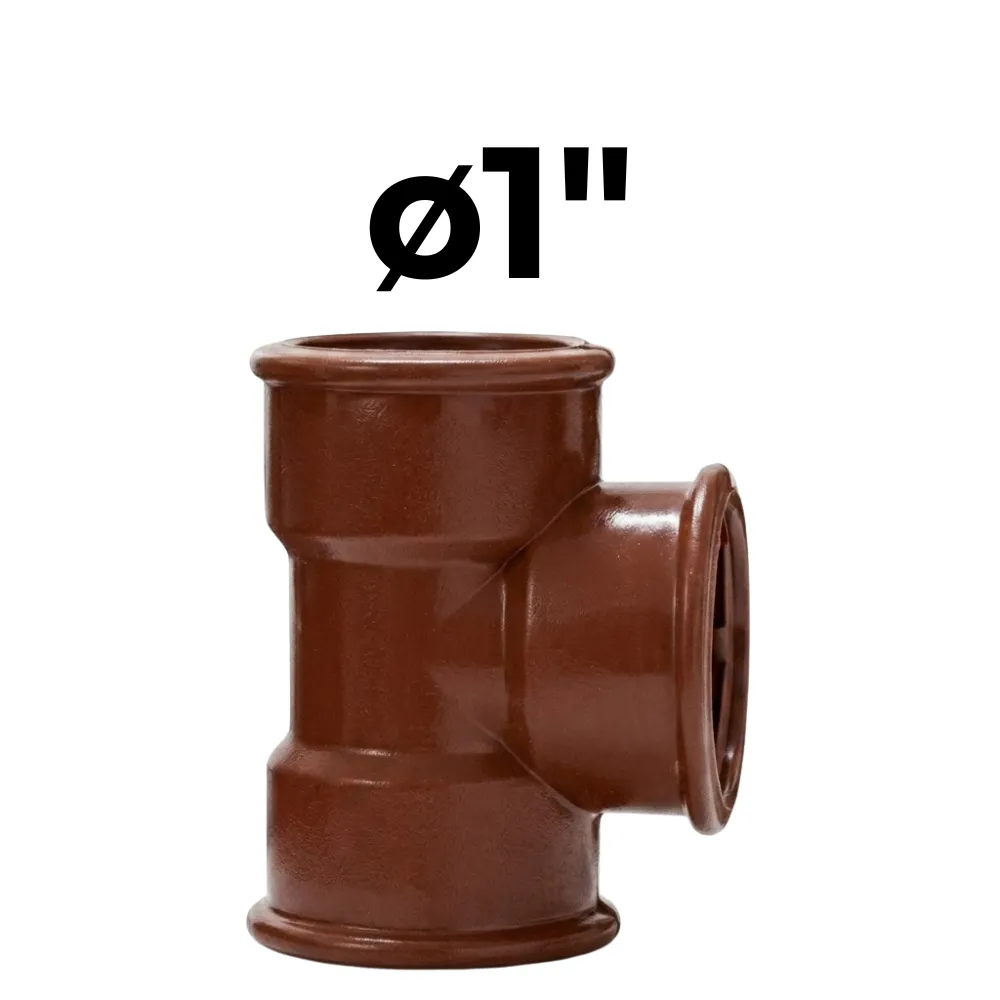 [32~IPS0032] "T"  HHH ø1" -Polipropileno Roscado