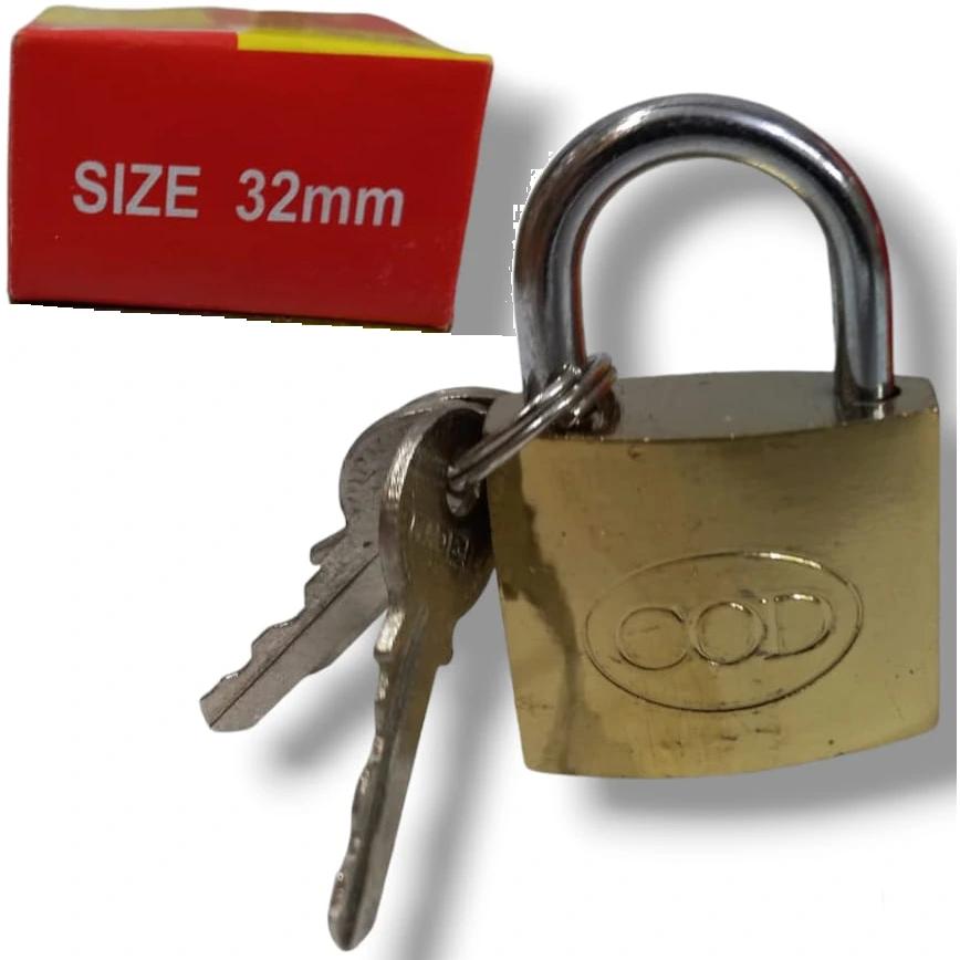 Candado Bronceado 32mm "Tri-Sanke" ó Fricycod Nº 263