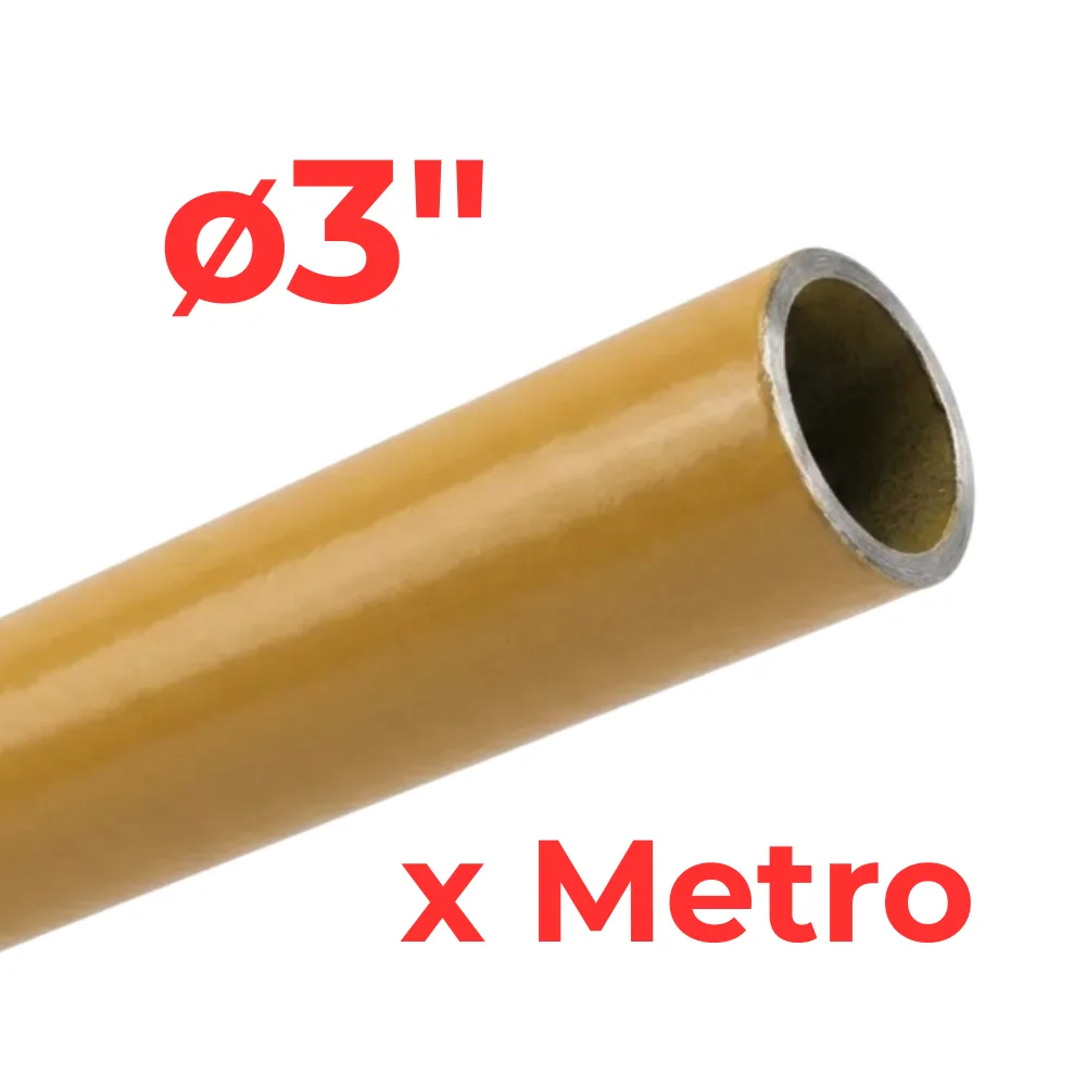 Caño ø3" x Metro -Epoxi Amarillo