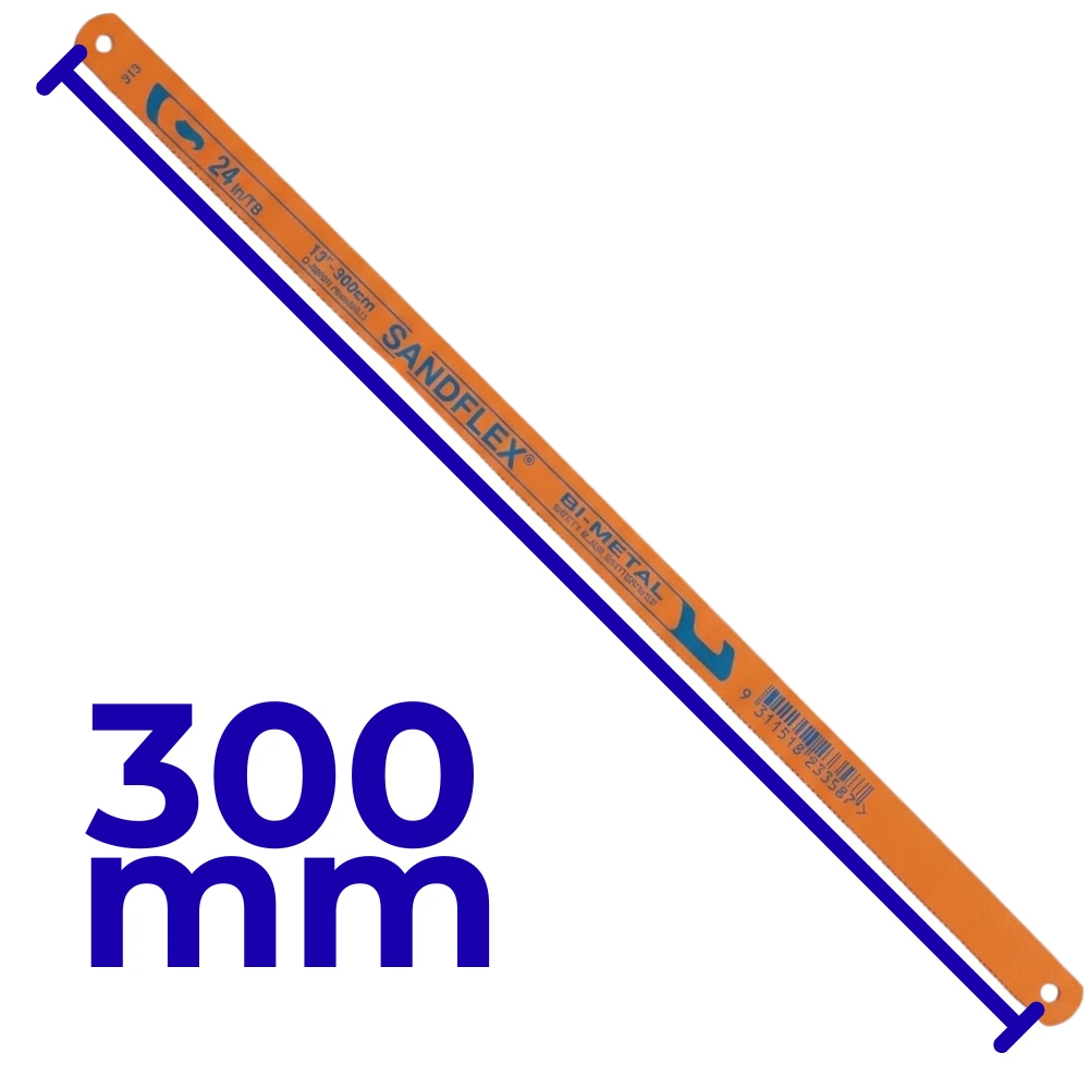 Hoja de Sierra 24 Dientes por Pulgada 12" 300mm Original hecha en Suecia "Bahco" Sandflex