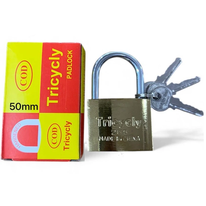 [144~KRY-97] Candado Bronceado 50mm "Tri-Cyclic" Nº 285