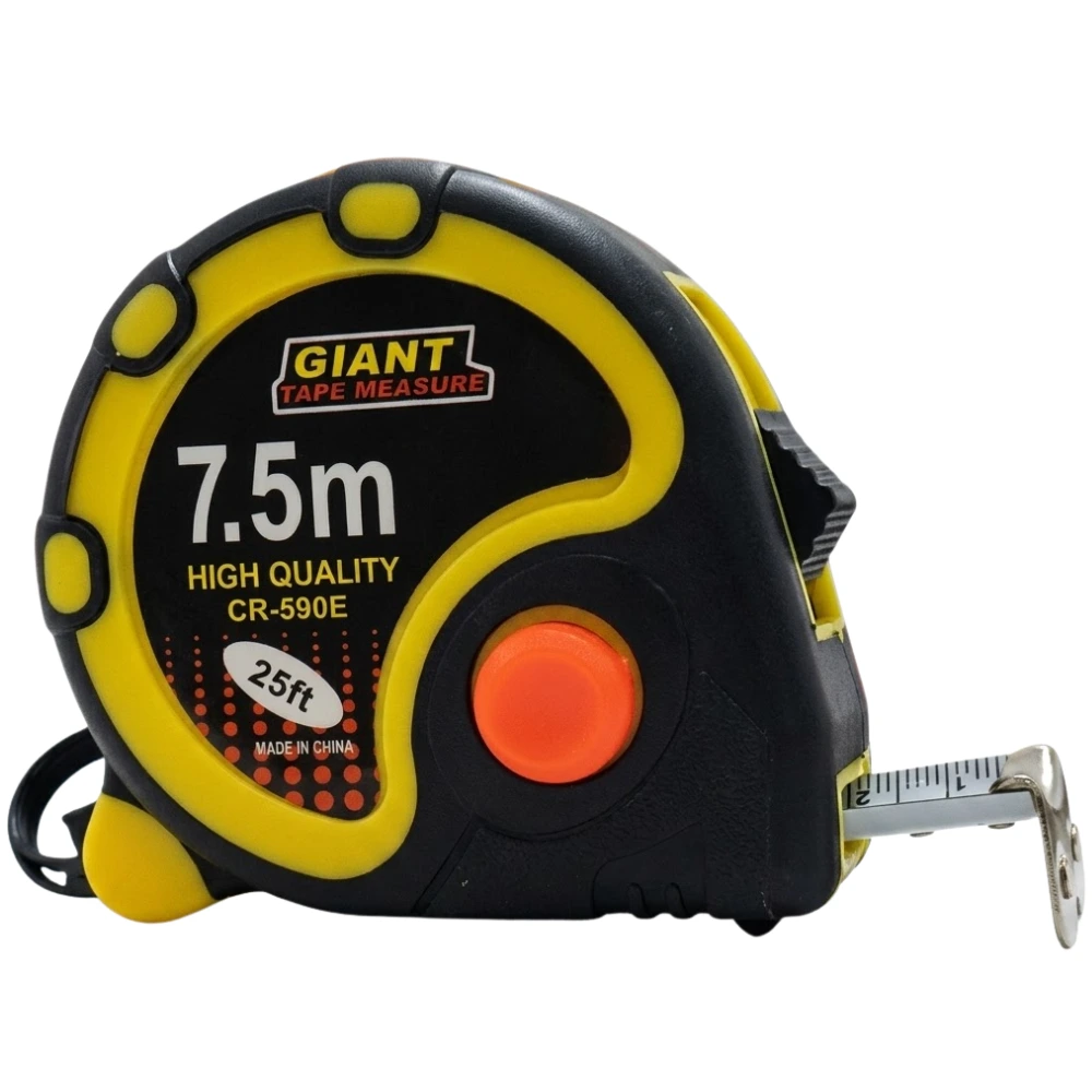 Cinta Métrica 7,5 Metros Engomada "Giant" CR-590E